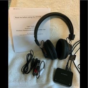 Avantree HT4189 Wireless Headphones & Transmitter